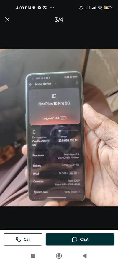 ONEPLUS 10 PRO WITH CHARGER