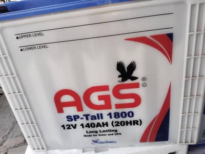 ags sp 1800 model 140 ah good Battery