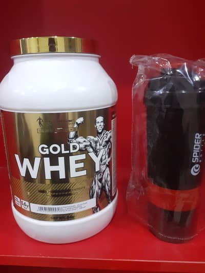 Nutrition fuel offer 100%orignal Gold whey with shaker