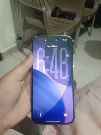 Iphone 14pro fu lla model full sim time