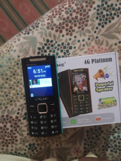 Calme 4G platinum touch and keypad