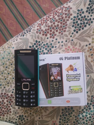 Calme 4G platinum touch and keypad
