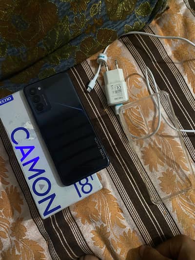 4+3 128 GB official pta and box charger