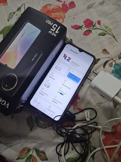 Vgotel New 15 pro dual sim in warranty 4g lte