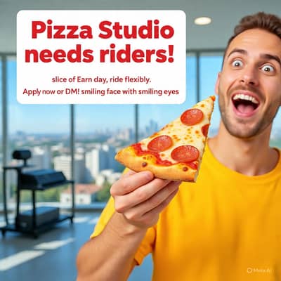Rider job available
