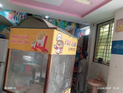 urgent sale fries counter