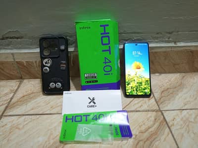 Infinix Hot 40i 8 Gb Ram (Gb extended 128 Gb Storage with box