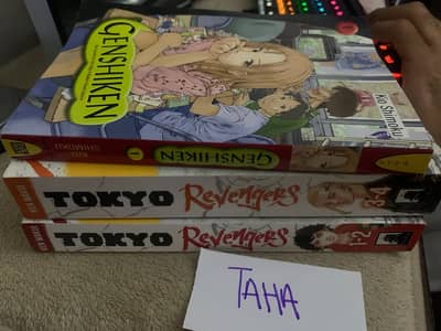 Tokyo Revengers volume 1-2, 3-4 & Genshiken volume 1