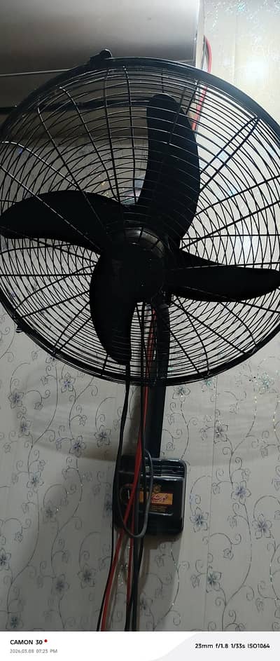 Khurshid Mega Bracket AC/DC fan for SALE with Remote