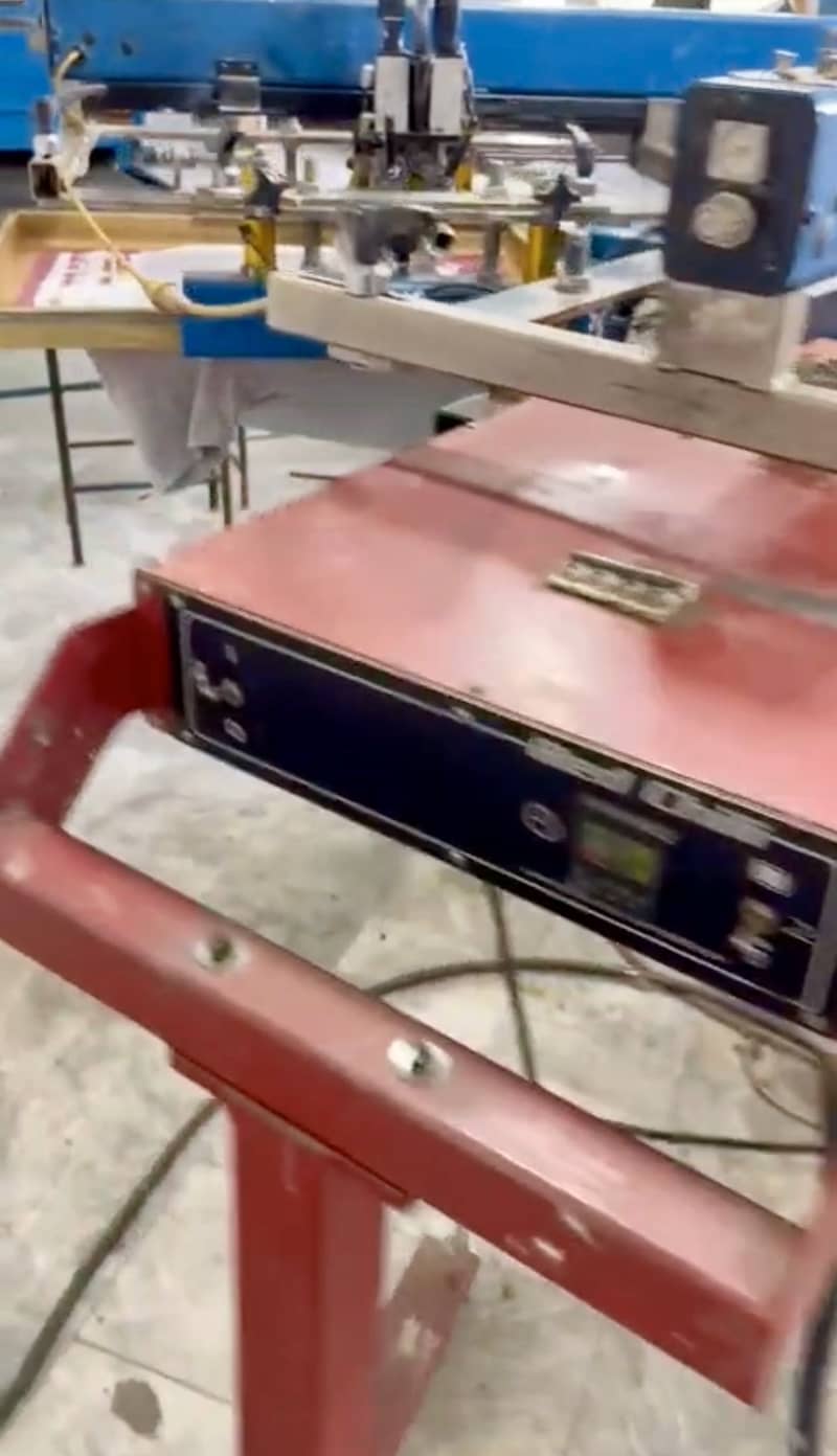 Printing Machine With heating conveyor include 2