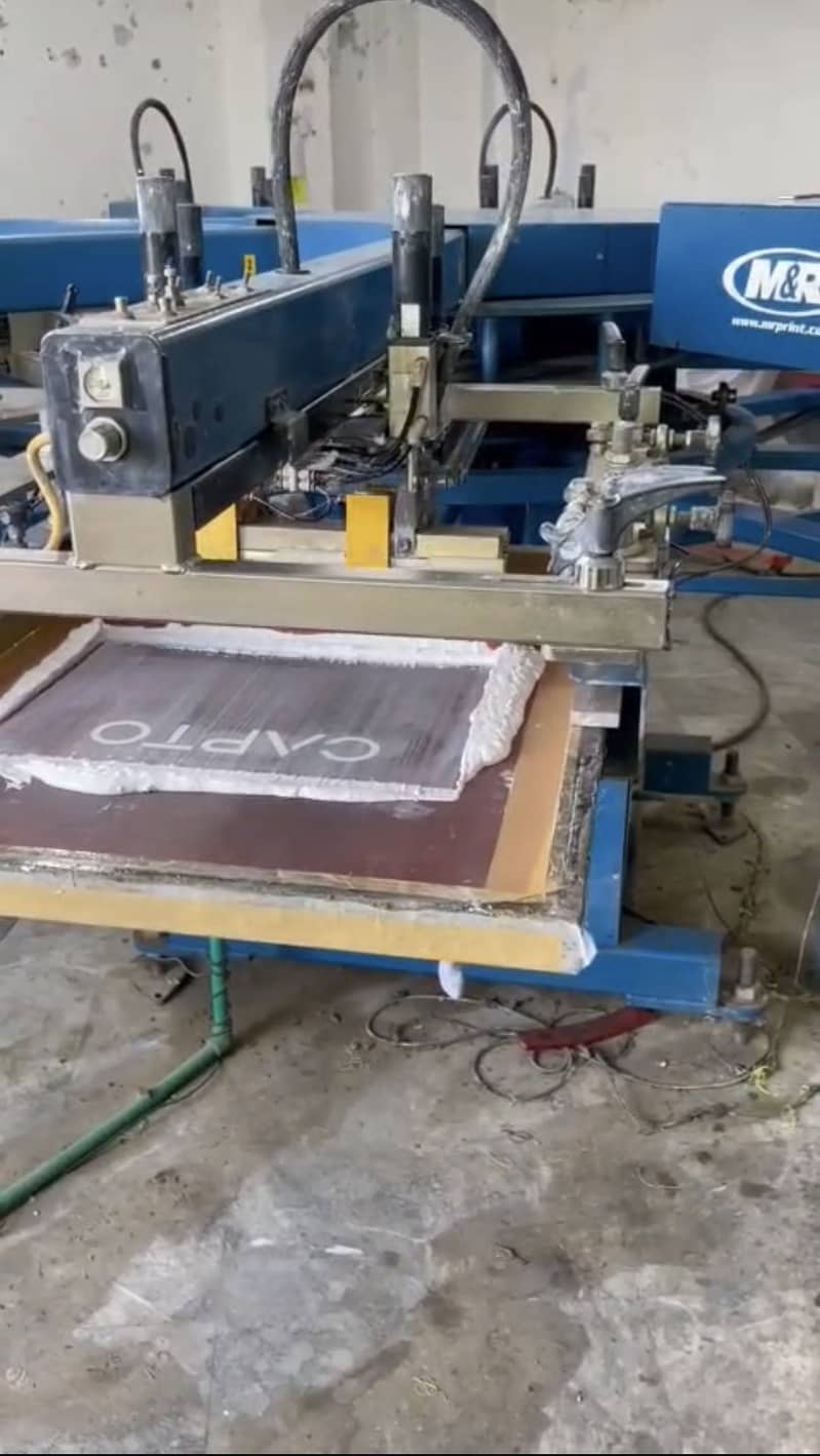 Printing Machine With heating conveyor include 4