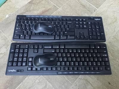 Logitech Wireless Keyboard Mouse Combos | Bluetooth & USB Keyboard