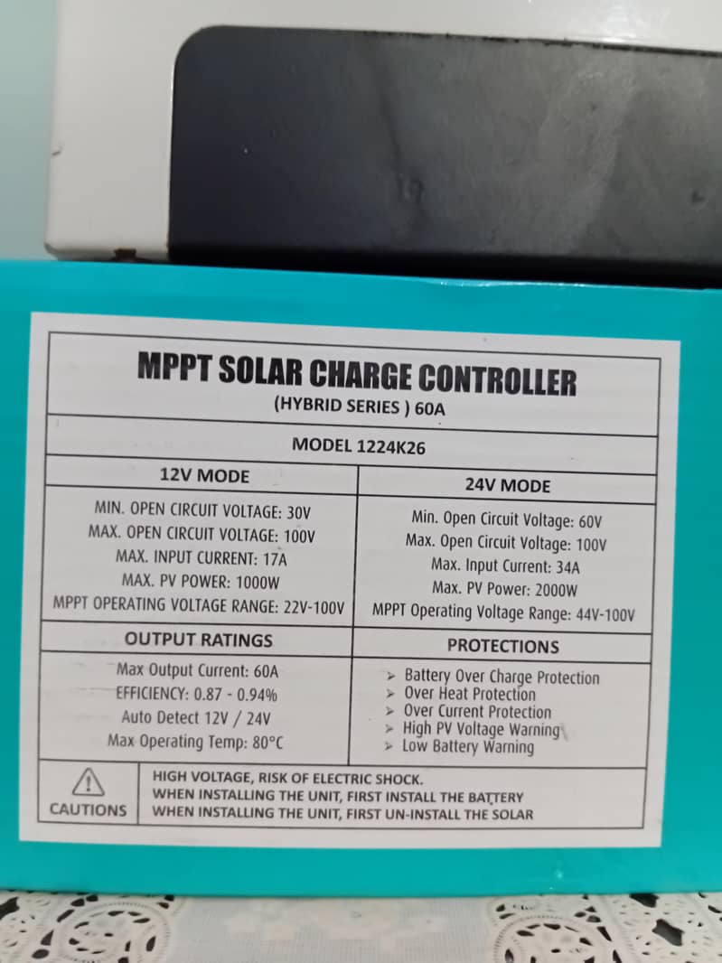 چند مہینے استعمال شدہ سولر چارج کنٹرولر 1