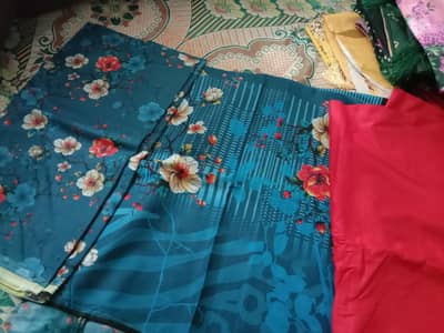 Beautiful Ladies Cotton Lawn Suit 3pic