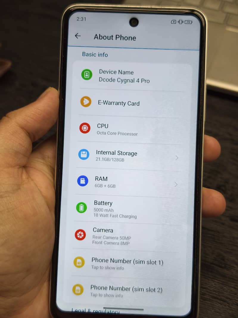Dcode Cygnal 4 Pro  6/128 3