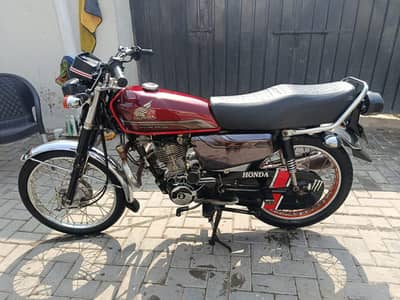 Honda CG 125 special edition urgent for sale