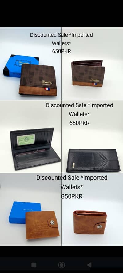 imported wallet sale