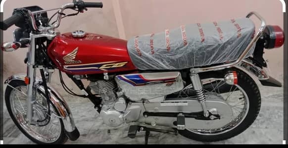 Honda CG 125 Special Edition – Red Color