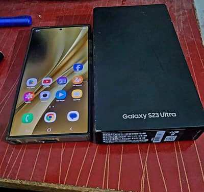 Samsung S23 Ultra 12/512 PTA aproved with box