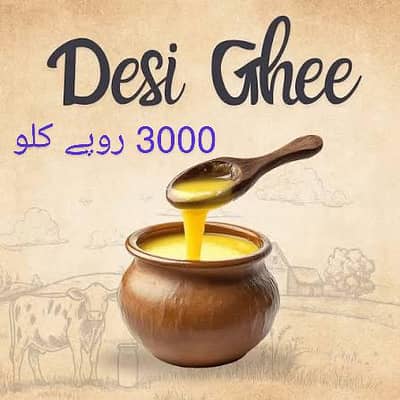pure desi ghee and makhan ( butter )