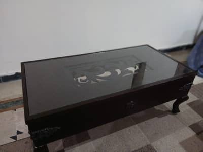 Center Table 3 piece  with Glass