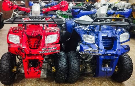 110cc 125cc zero meter ATV Quad Bike 4 sale deliver all Pak