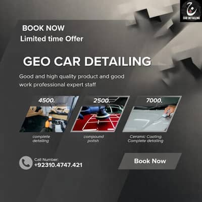 HOME SERVICE CAR DETAILING AND COATING RAMZAN OFFER LIMITED BOOK NOW
