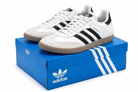 Adidas Samba White Sneakers(size-40)free delivery