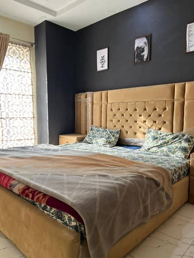 Short time 1bed ROM full furnished apartments safe and scour 100%coupe allow