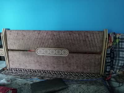 Bedroom Set - Bed With Side Tables Almari and Dressing table