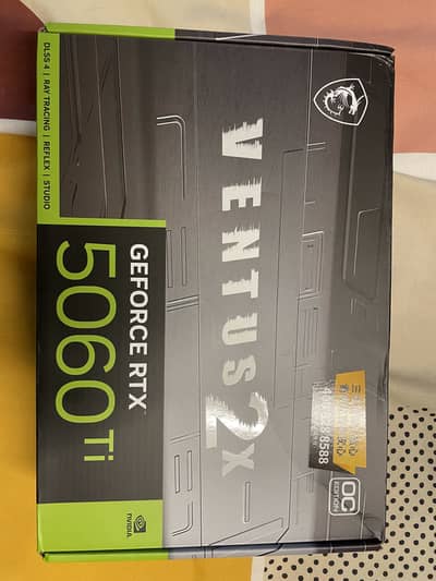 MSI RTX 5060ti 16gb Ventus 2x for sale
