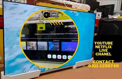 Big size 65 inch Smart led Tv new model 2026