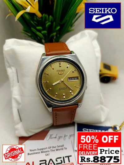 Seiko 5 Citizen Orient Automatic Pre-Owned watch Japan 03161737353