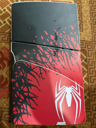 PS5 with two controllers