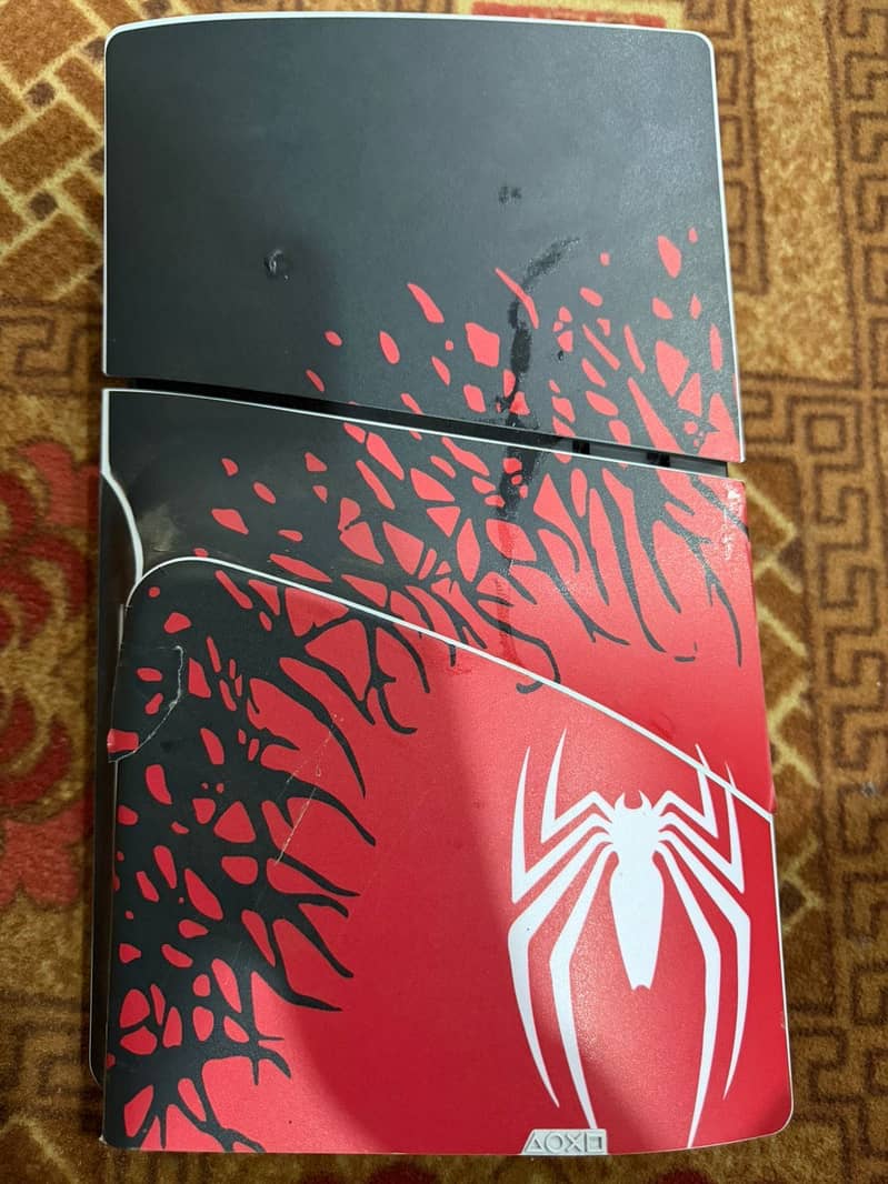 PS5 with two controllers 0