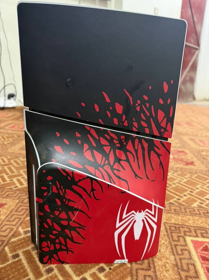 PS5 with two controllers 1