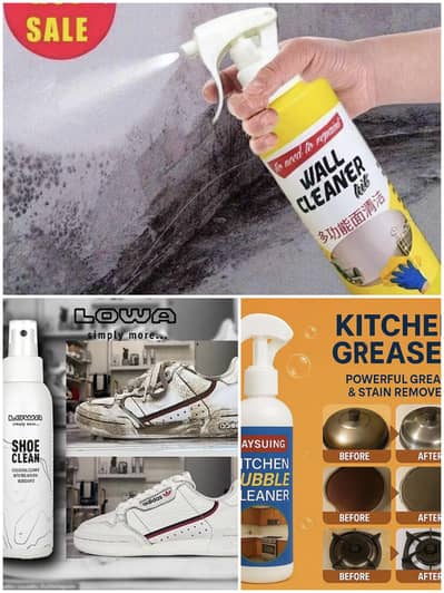 Pack Of 3 Cleaning Essentials