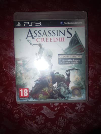 PS3 CD OF ASSASSIN'S CREED 3