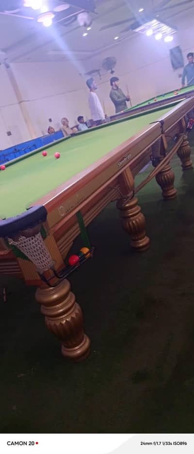 snooker table wood cushion