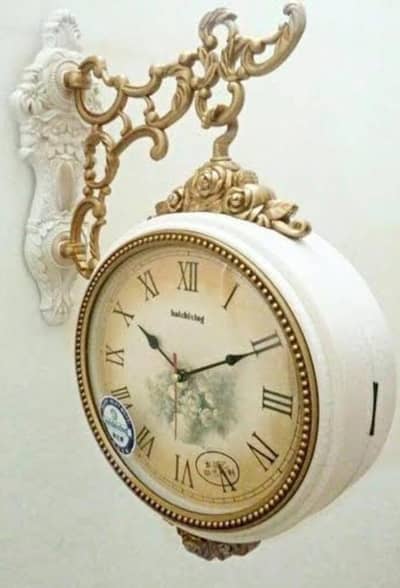 wall clock double side