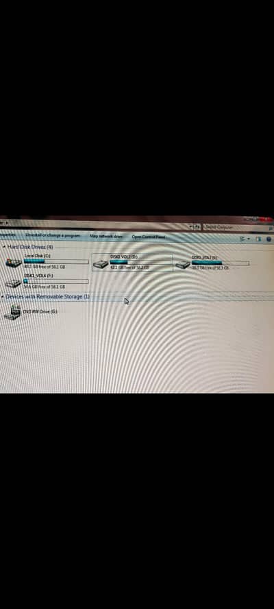 CPU and with monitor and keyboard and mouse