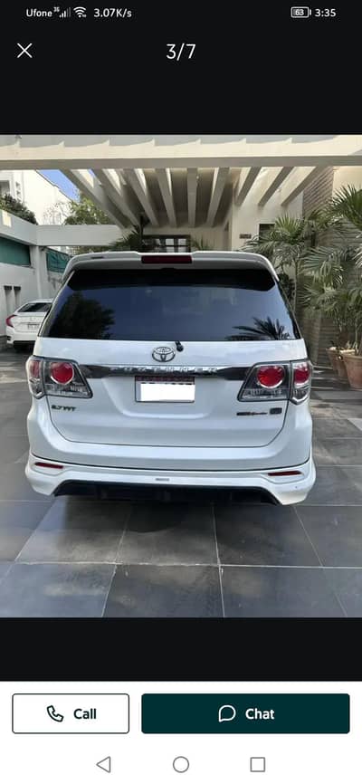 Toyota Fortuner V TRD sportivo 2016 white 2700cc