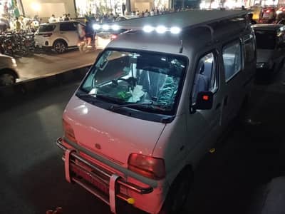 Suzuki Every White 22Km/l Petrol,CNG + Solar power