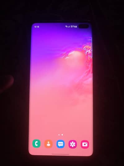 samsung s10 plus 8gb 128gb single sim pta approved 9.10 only phone