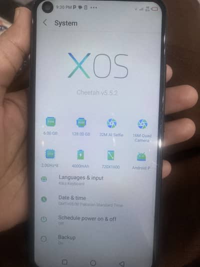 infinix S5 duel sim