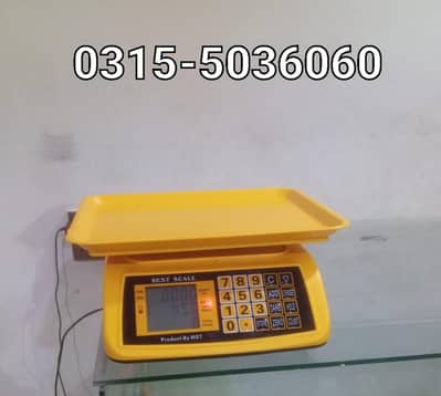 Electric scale for sell (_RS 3500_)