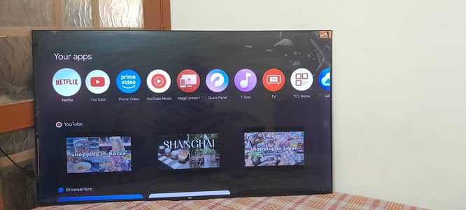 TCL 55" INCH 4K UHD Model 55P635 ANDROID TV