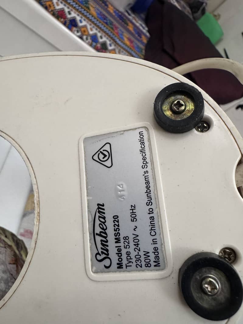 Sumbeam milkshake maker 1