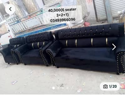 6 seater new sofa set in Agroya Mandibahauddin 0349 3966096