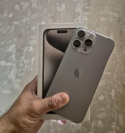 Iphone 15 Pro Max Natural Titanium
